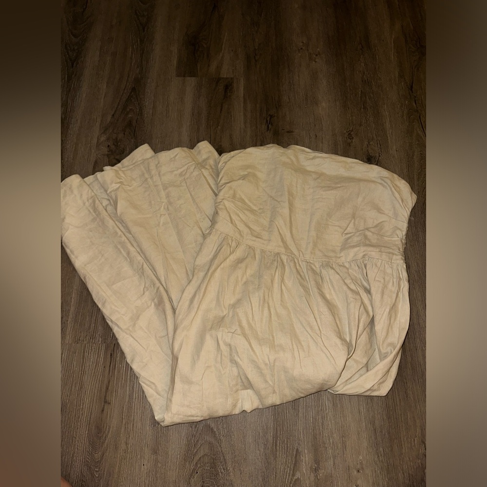 Open Edit Maxi Strapless Dress